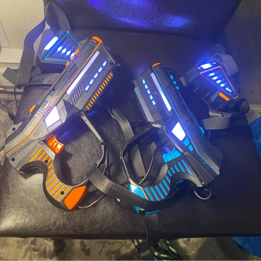 2X Squad Hero Rechargeable Laser Tag Set for Kids, Teens & Adults - Guns & Vests